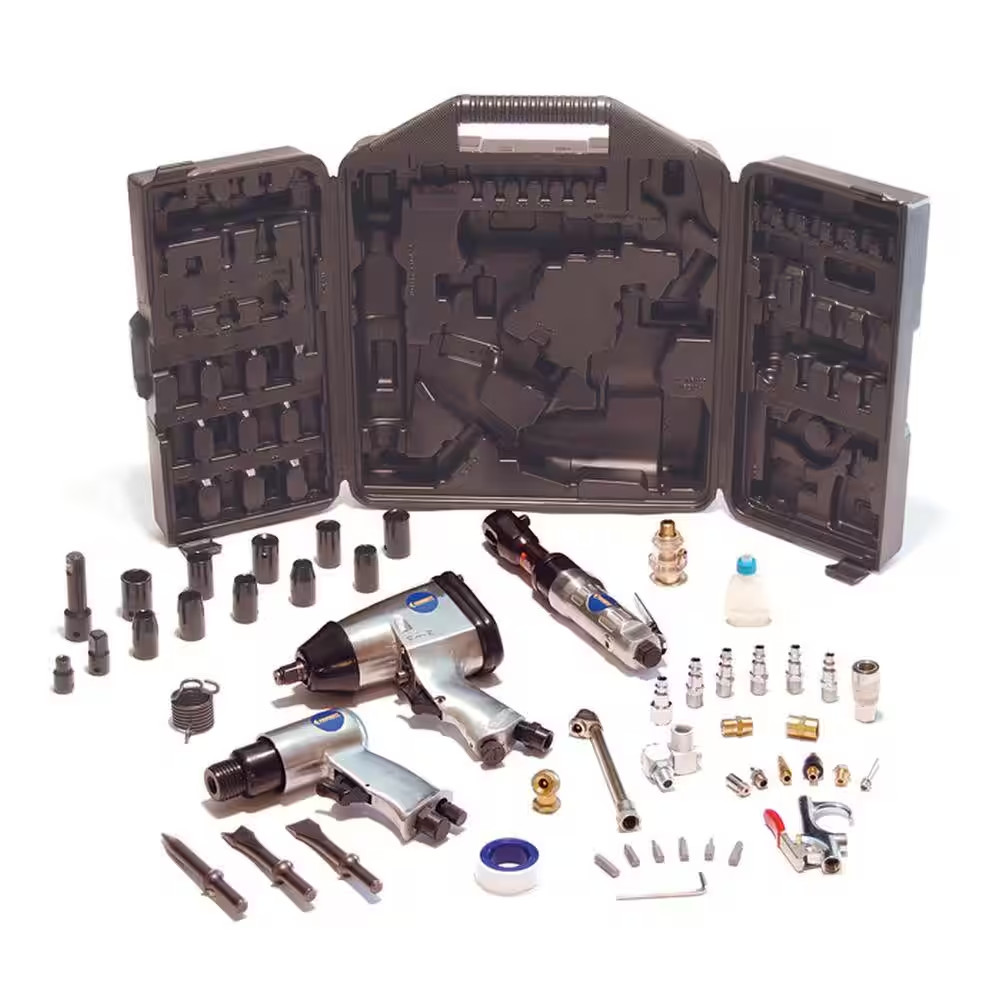 Primefit 50 Piece Air Compressor Tool Kit with Storage Case