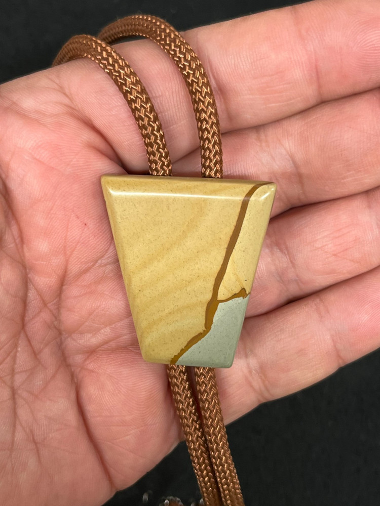 Picture Jasper Western Bolo Tie