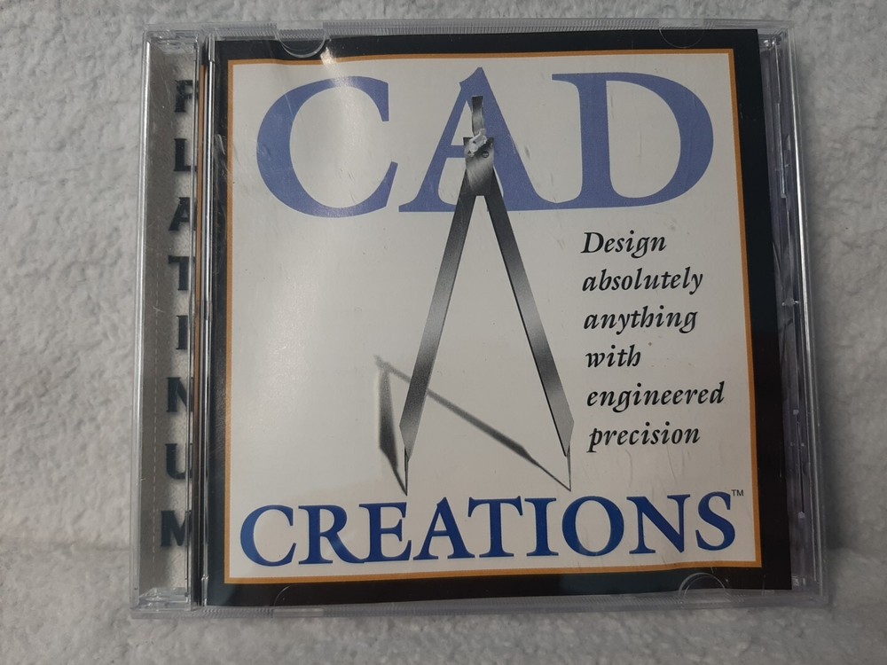 Vtg CAD Creations DVD ROM Design Software