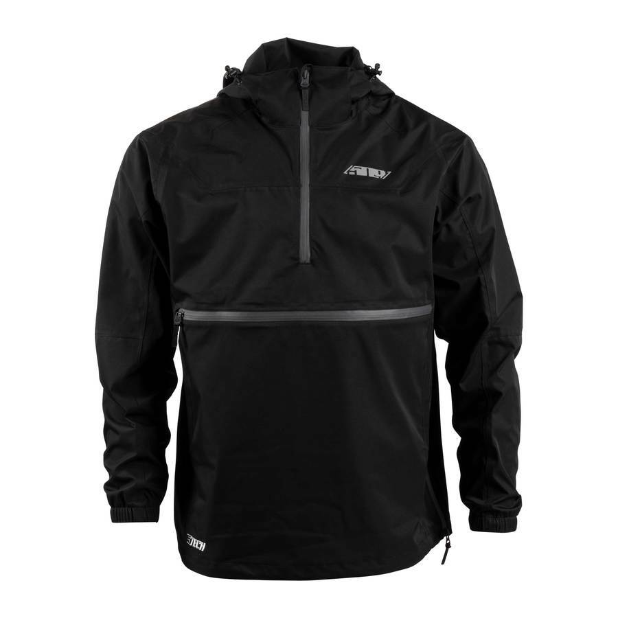 509 Barren Stowable Jacket - Black