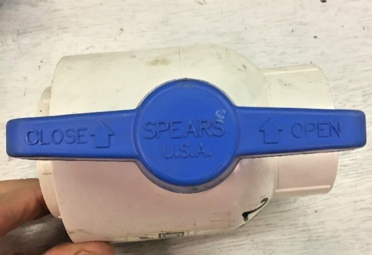 Spears 2" 150 Threaded Ball Valve PVCI EPDM Seat