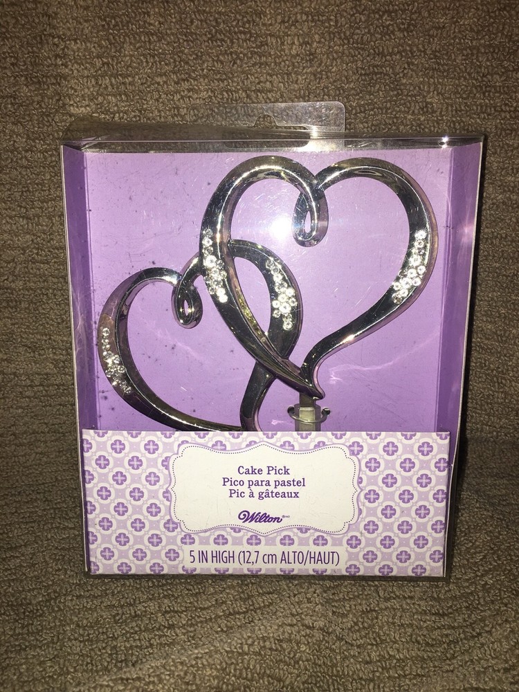 Wilton 5" Sweetheart Cake Pick (D)