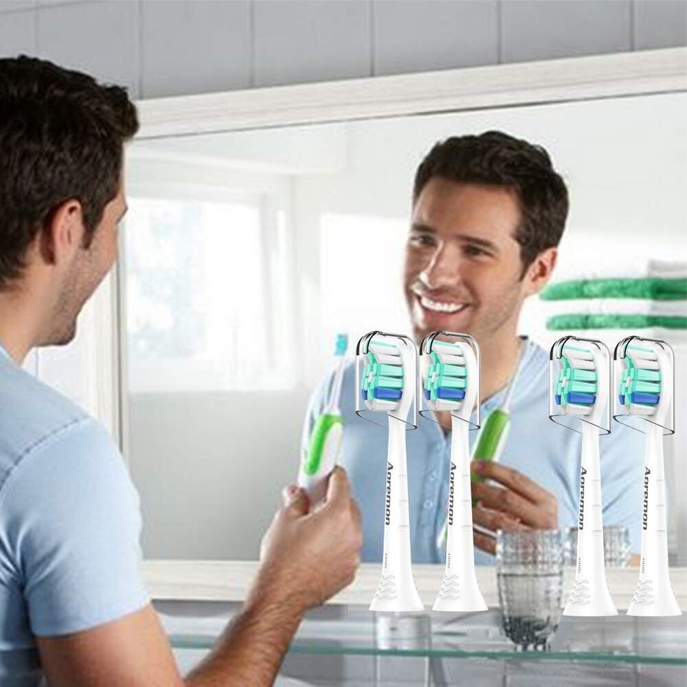 8PCS Replacement Toothbrush Heads Compatible with toothbrush