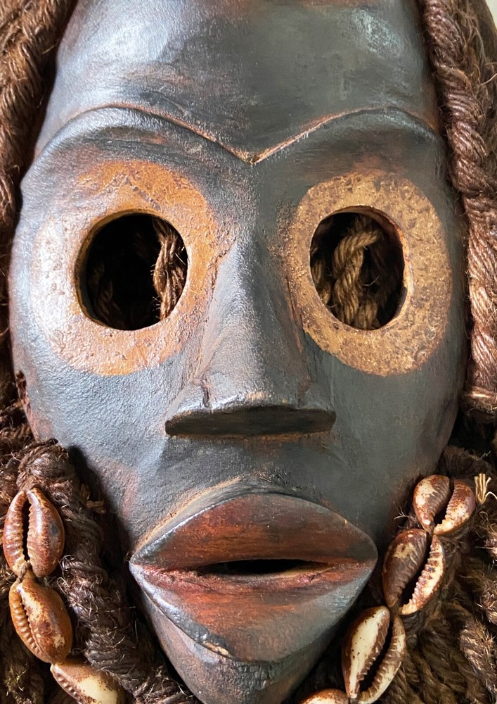 Superb I. Coast Dan Ceremonial Dance Mask