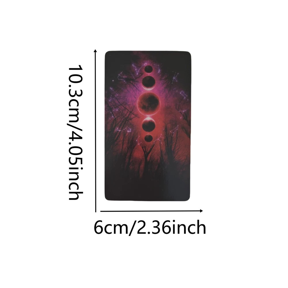 Leaning Tarot Deck Spanish Version | 78 Cards Oracle Divination Board Game
