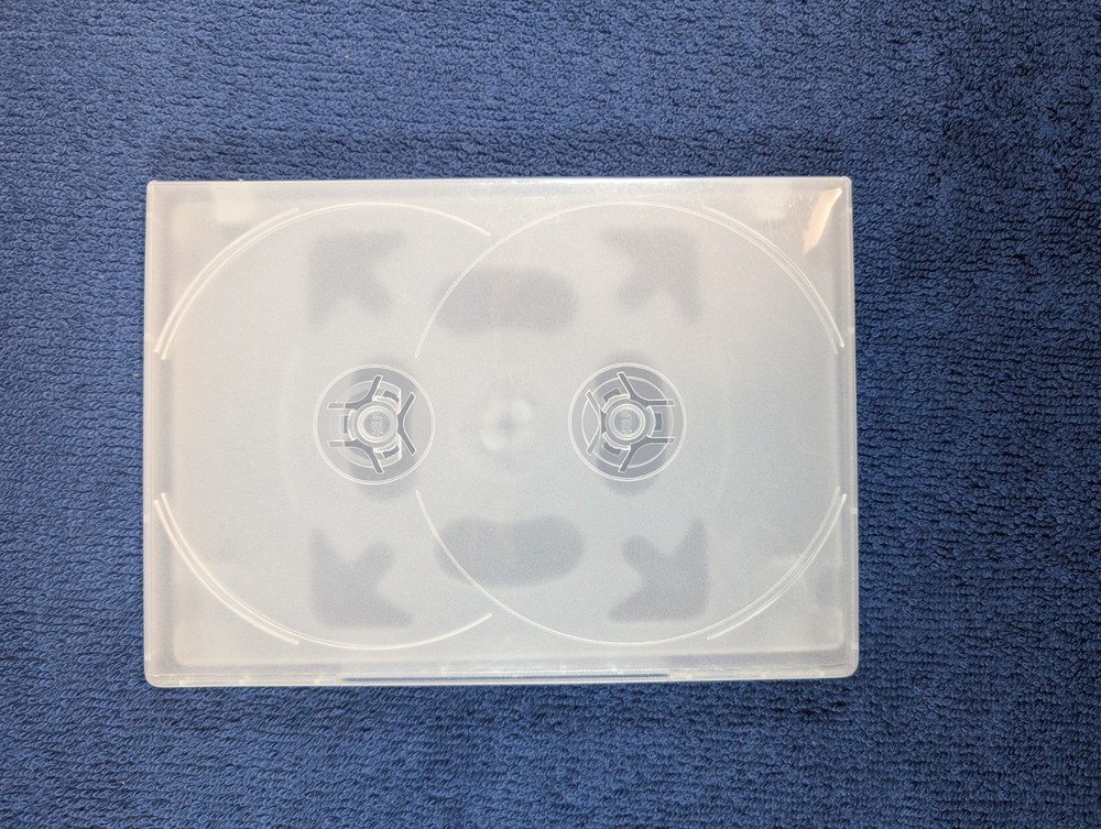 4 -15mm clear 4 disc holder cases