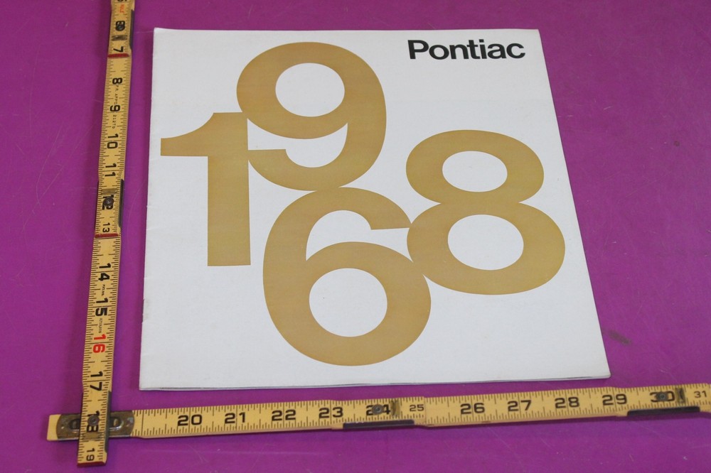 1968 Pontiac Brochure. 24 pages.