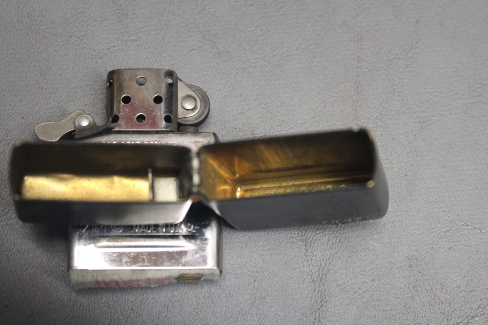 Zippo Lighter Matte Black Color *USED*