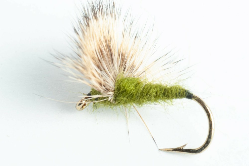 Blue-winged Olive (BWO) Comparadun Dry Fly, 6 Pack