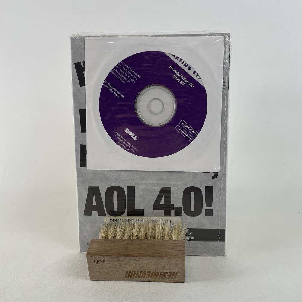 SEALED Microsoft Windows 98 Second Edition Getting Started Manual & CD for Dell
