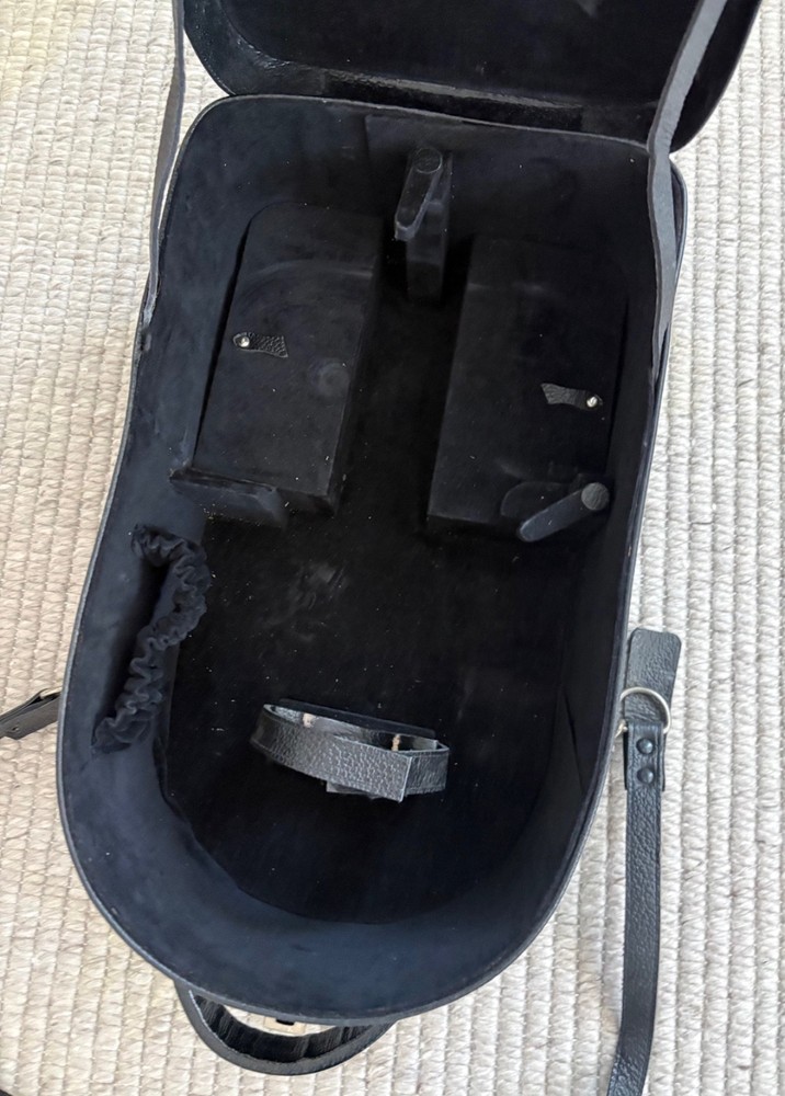 Original BOLEX H16 Reflex Black Leather Camera System Case For REX 5 REX 4