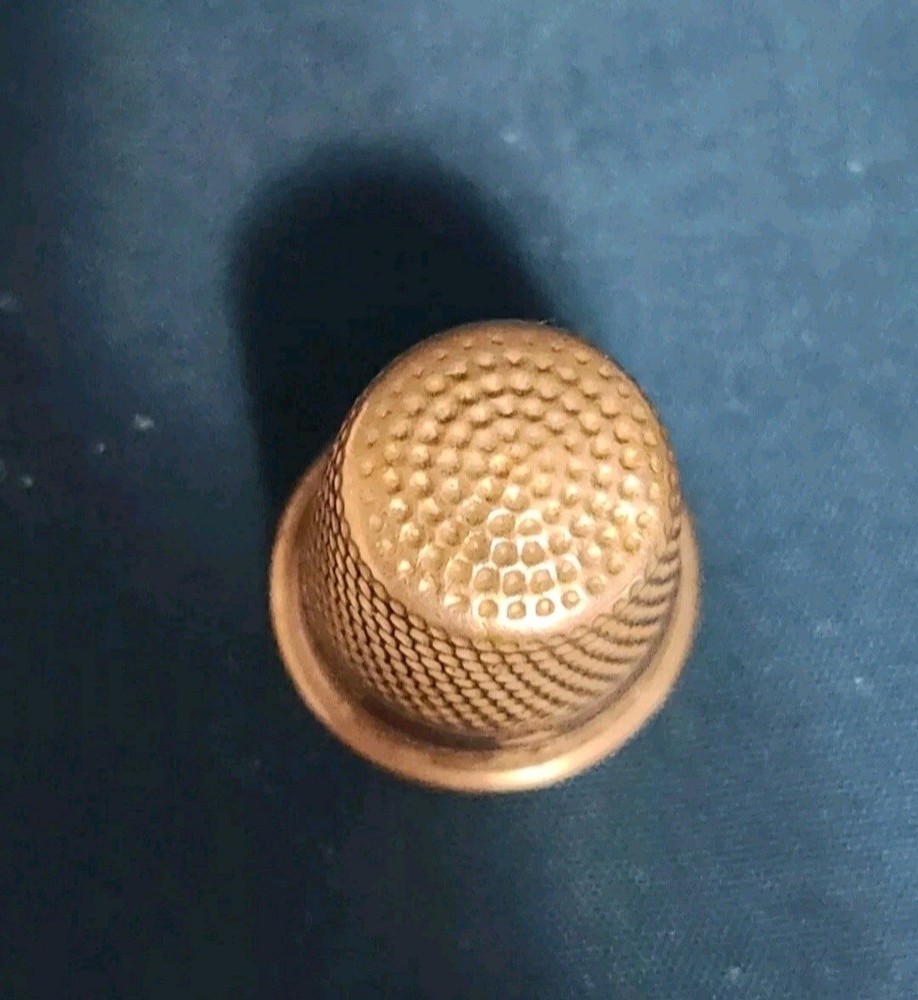 Antique England Thimble Size 10