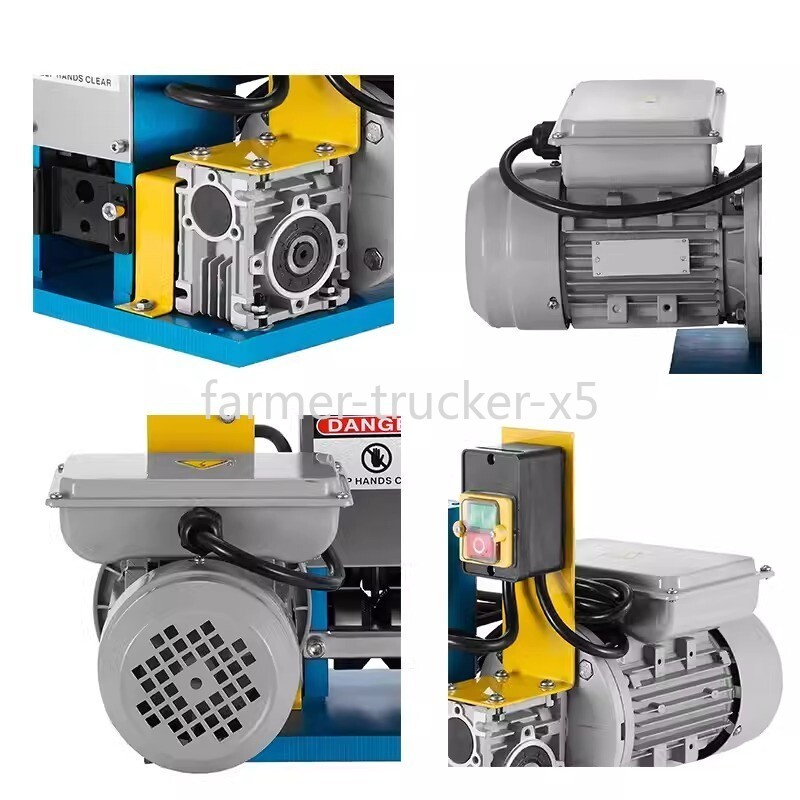 With Motor Scrap Copper Wire Small Pulling Horizontal Wire Stripping Machine