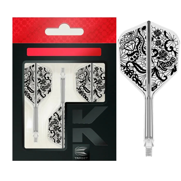 TARGET JAPAN DIAMOND  K FLEX NO 6 MEDIUM  1 PIECE FLIGHT & SHAFT