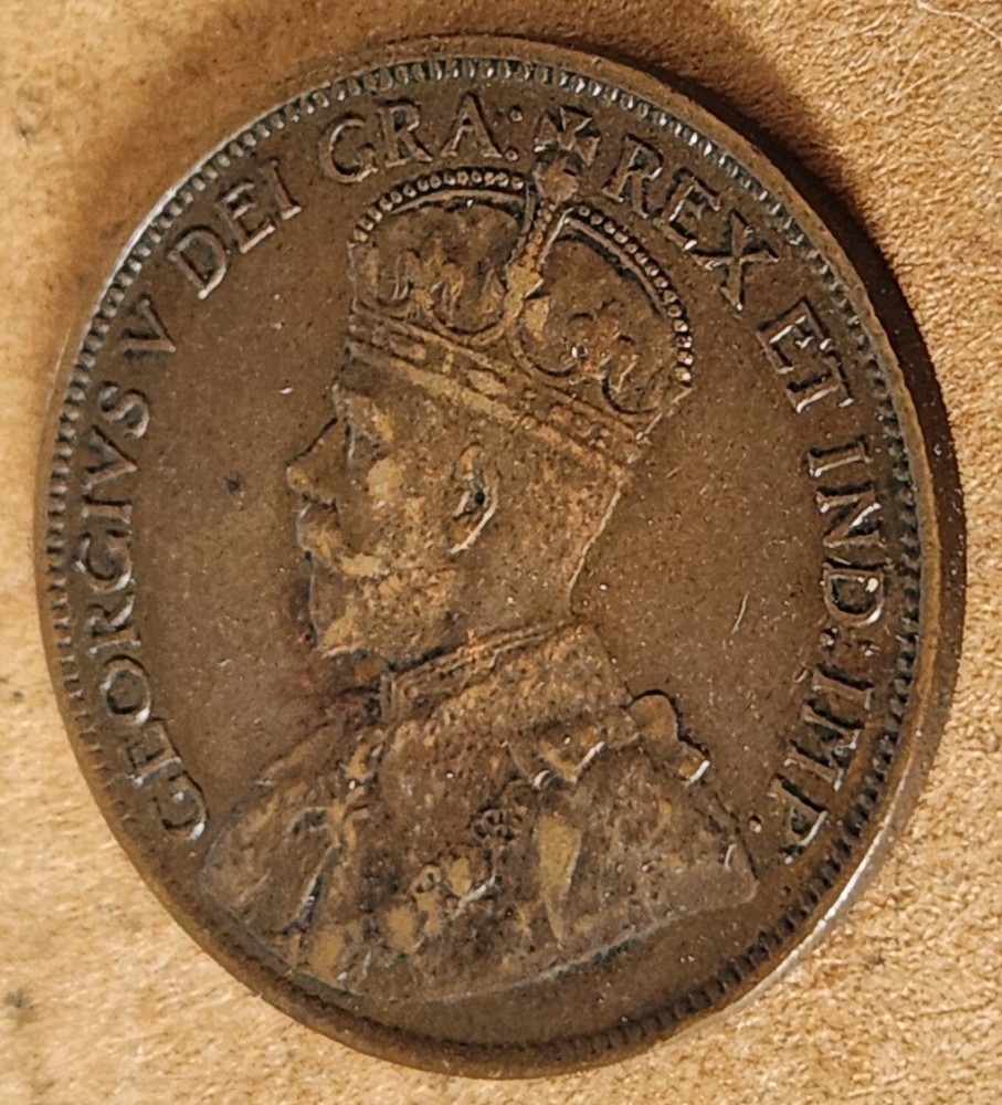 •1917•CANADA•ONE CENT•