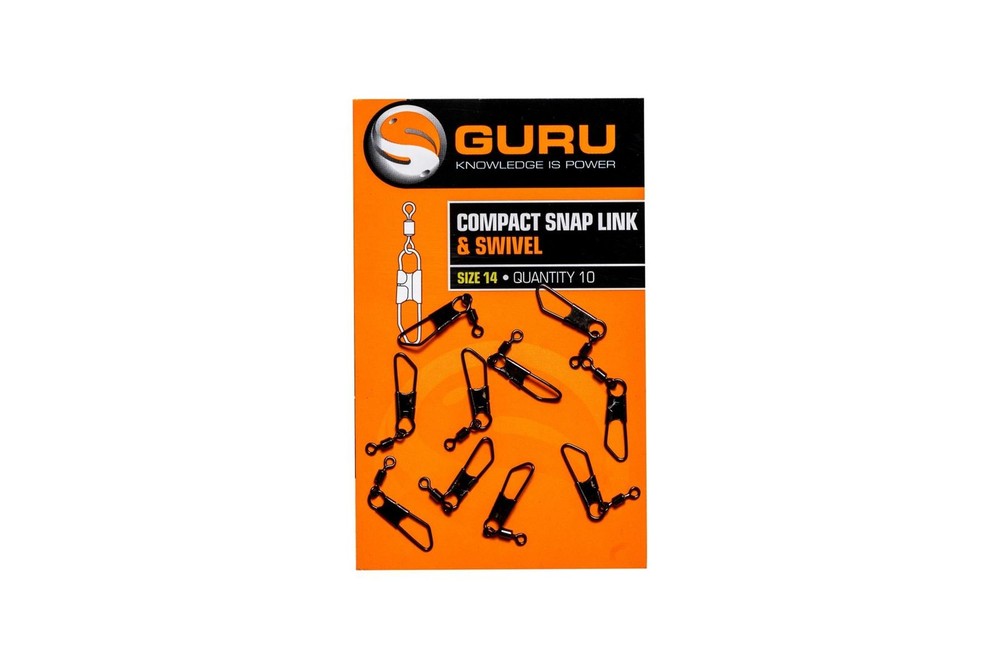 Guru Compact Size 14 Snap Link & Swivel