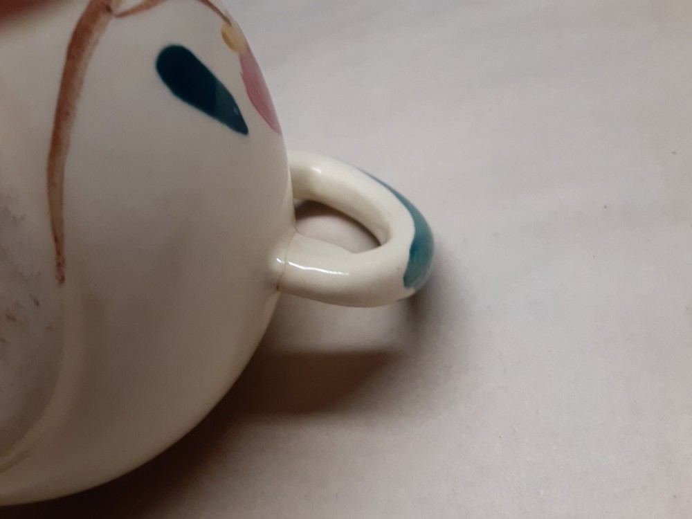 Vintage ceramic creamer Mountain Rose