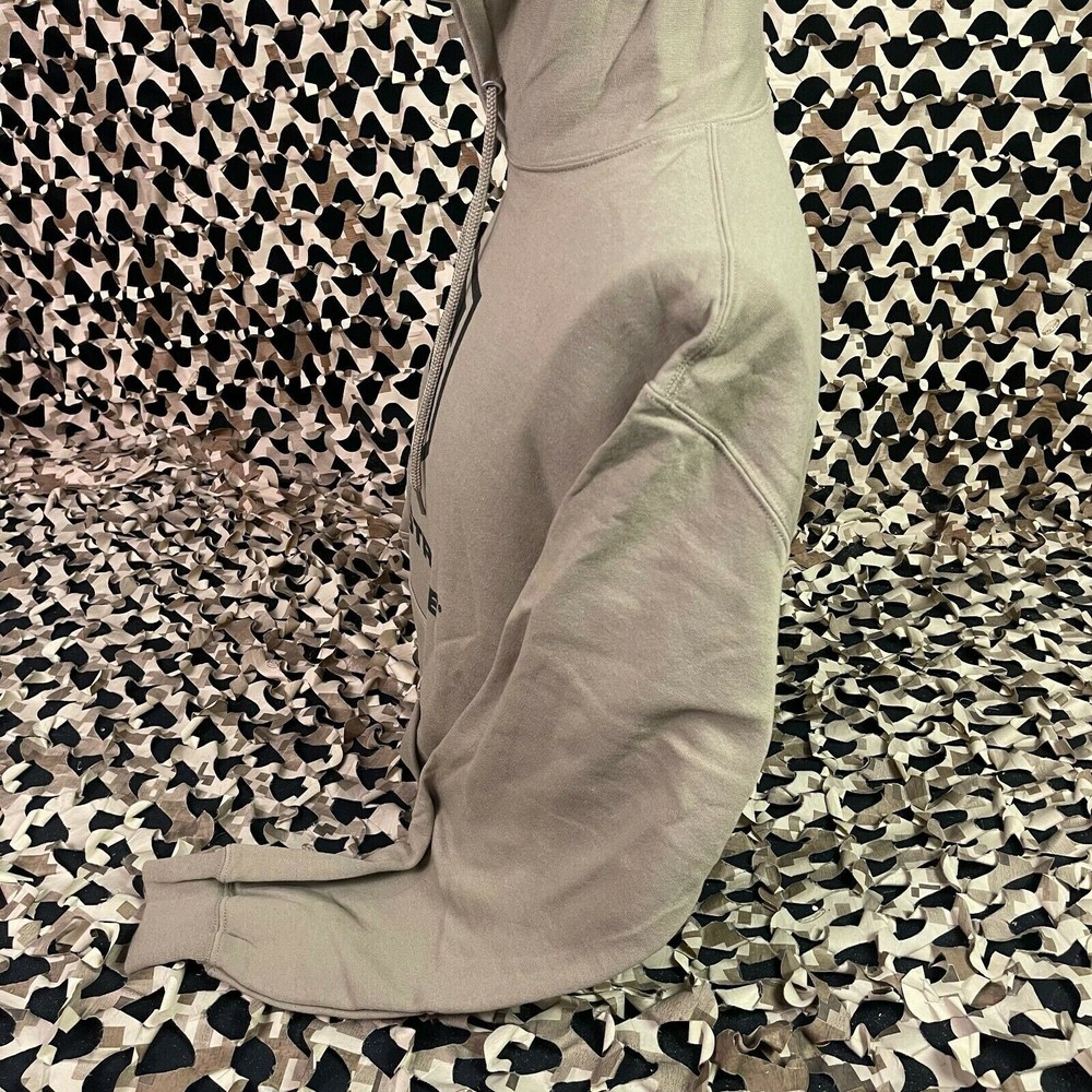 NEW First Strike Pull Over Hooded Sweatshirt - Coyote - Small