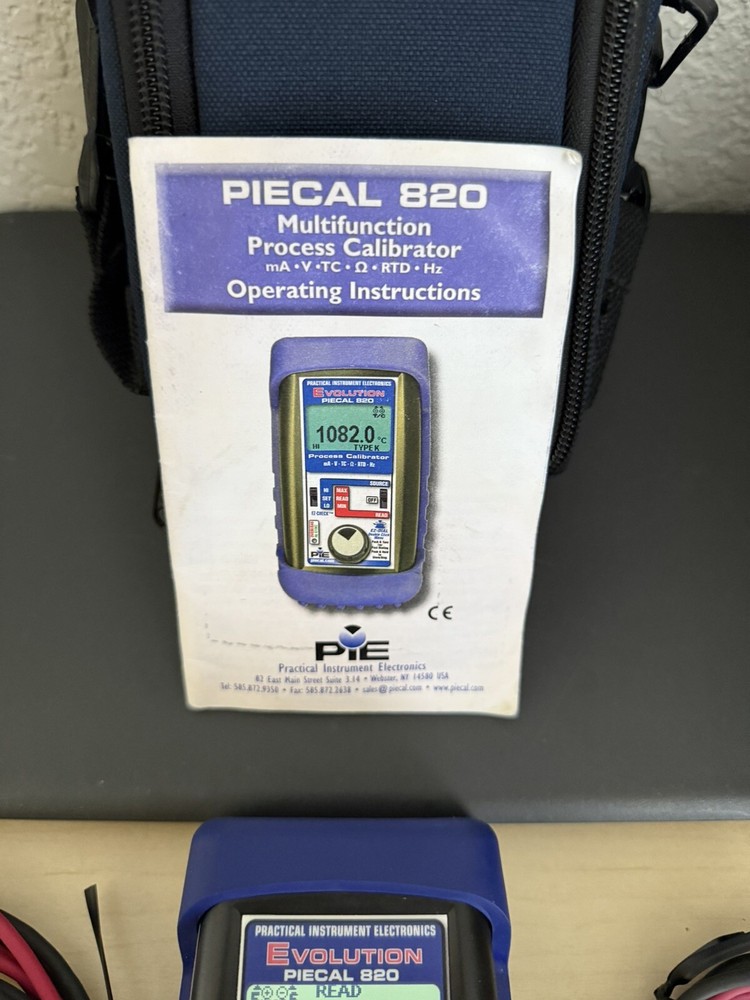 PIE EVOLUTION PIECAL 820 SINGLE CHANNEL PROCESS CALIBRATOR (FREE SHIPPING)