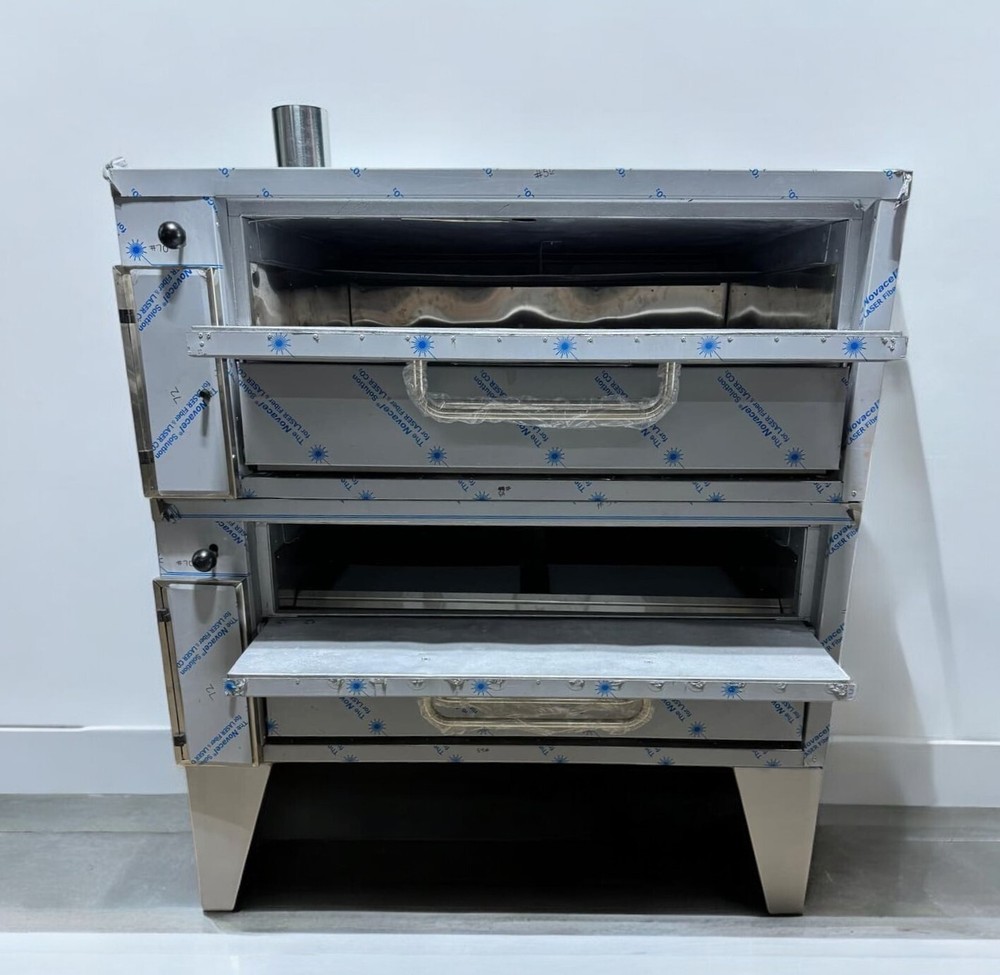 Bakers Pride 252 Double Deck Pizza Oven – Commercial Restaurant -refurbished
