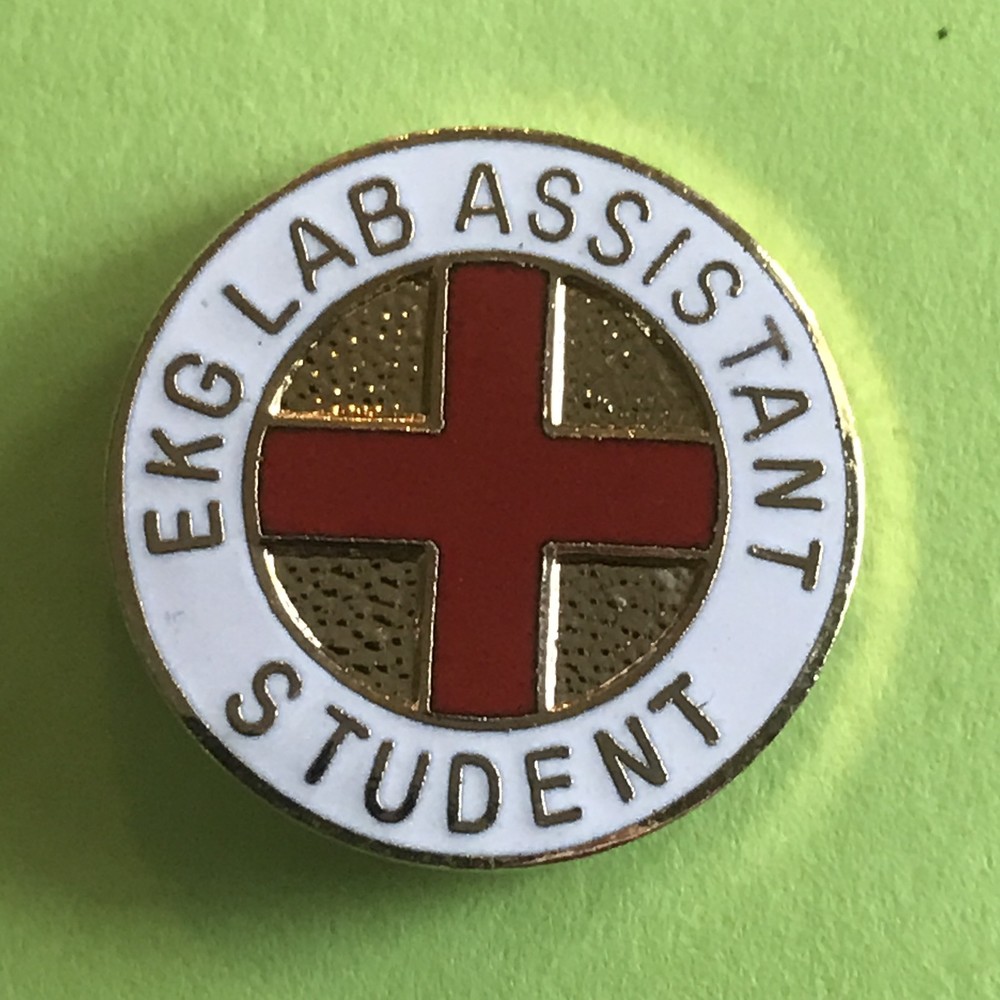 Medical Pin - EKG Lab Assistant Student