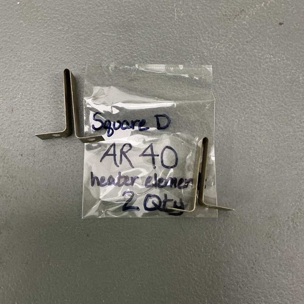 Square D AR 40 Overload Relay Thermal Unit Lot Of 2 ECS