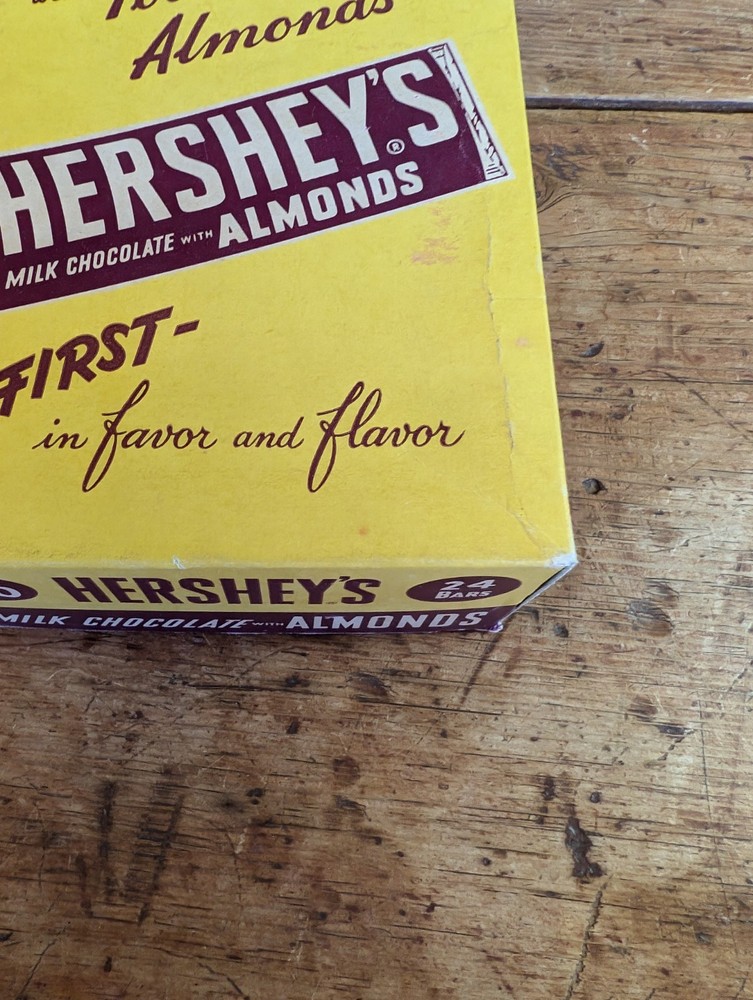 Vintage Antique Advertising Boxes Hersheys Chocolate Bar Flexo-Bars EMPTY BOX