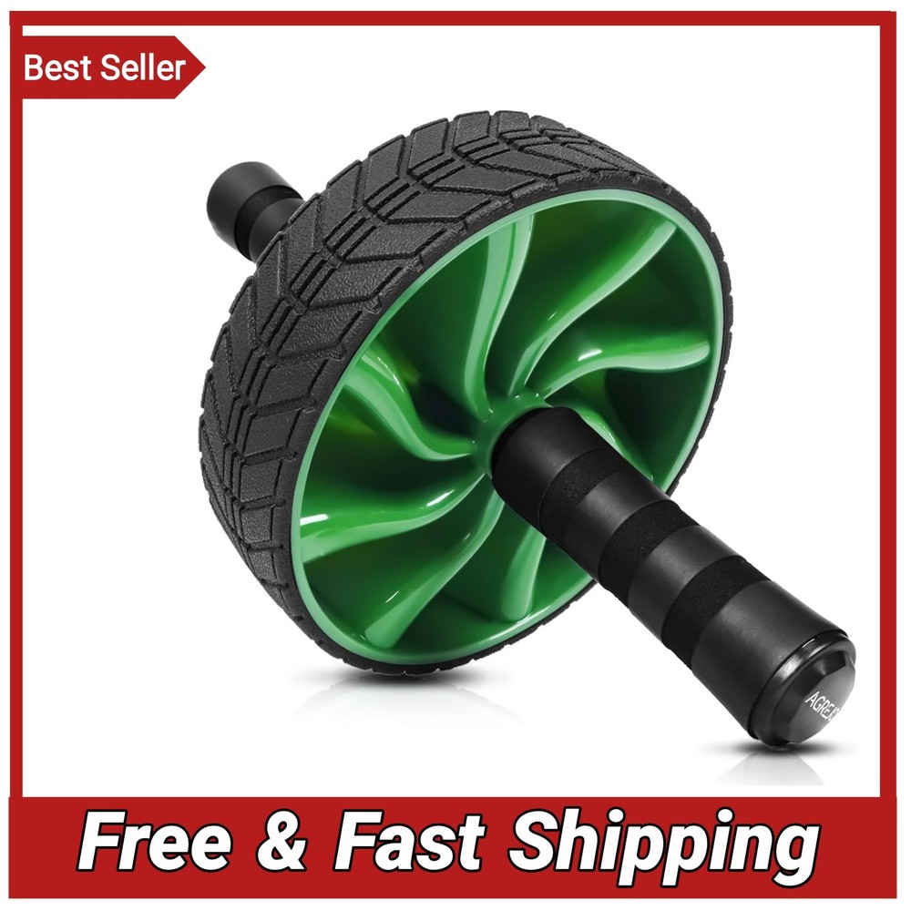 Ab Roller Wheel - Ab Workout Equipment for Abdominal & Core Strength Training,