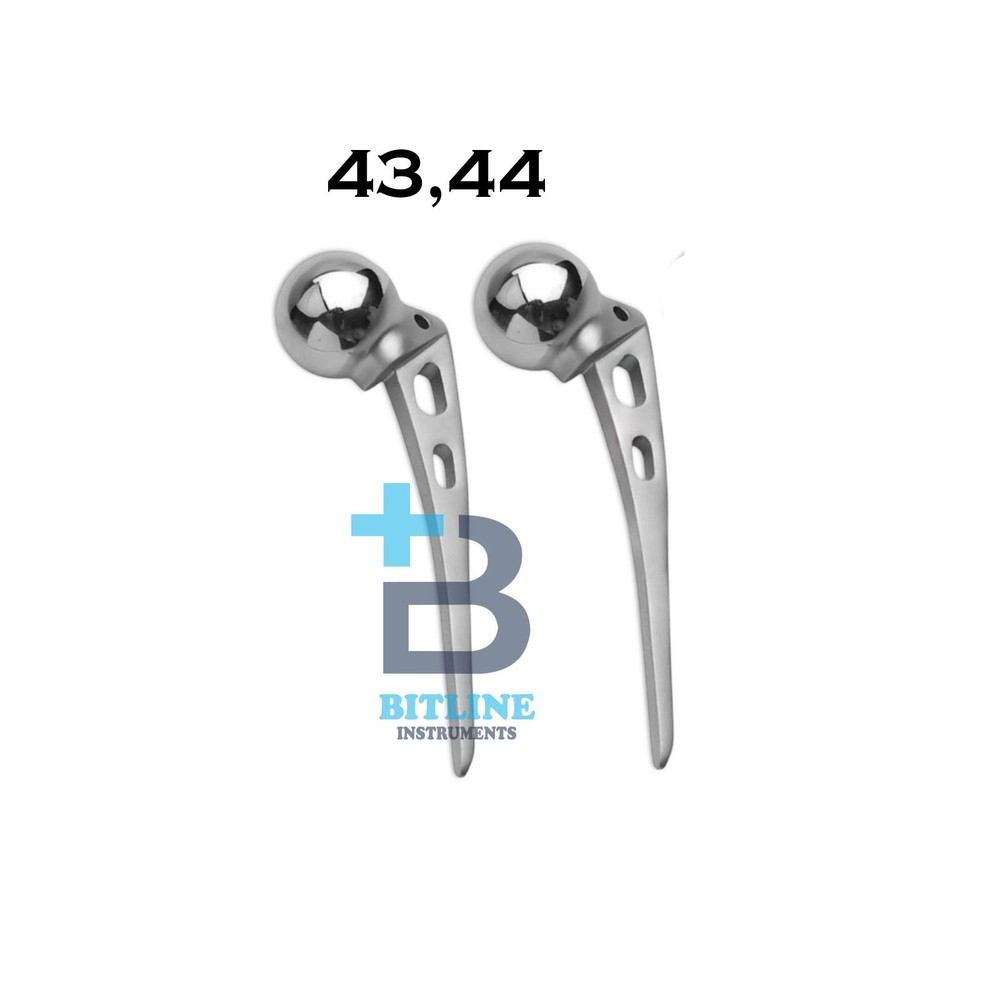 AMP Hip Prosthesis 43,44 Orthopedic Instruments