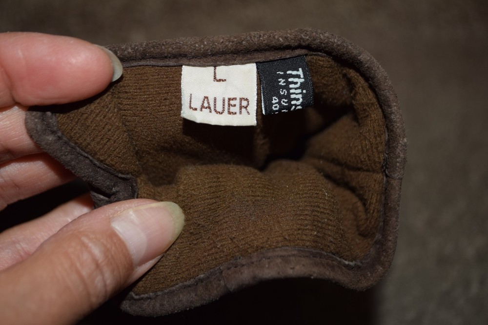 Thinsulate Insulation Lauer Size L Brown Gloves
