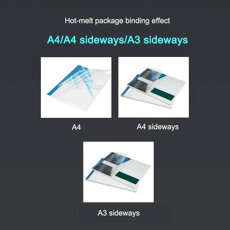 T30 Hot Melt Binding Machine Adhesive Binding Document Contract Text A4 Pack