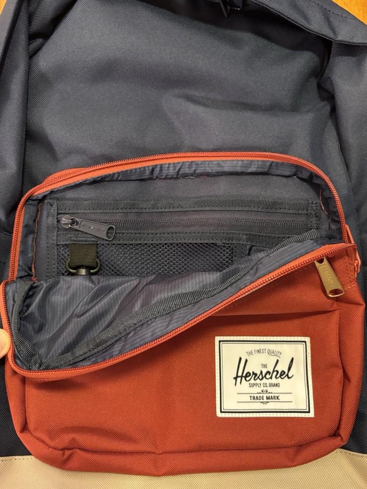 Herschel Pop Quiz Backpack Navy/Red/Cream