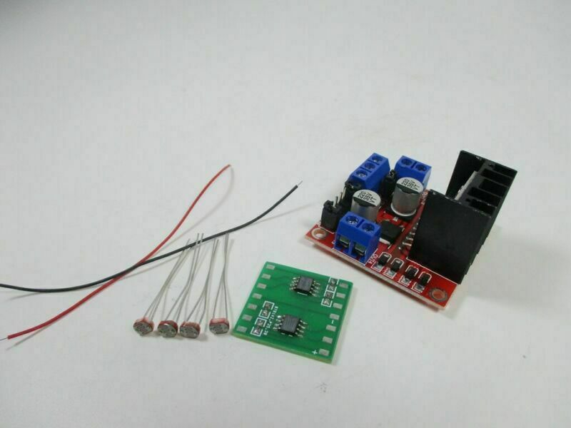 1PC Solar tracker  dual-axis stabilizer board  complete set with motor drive