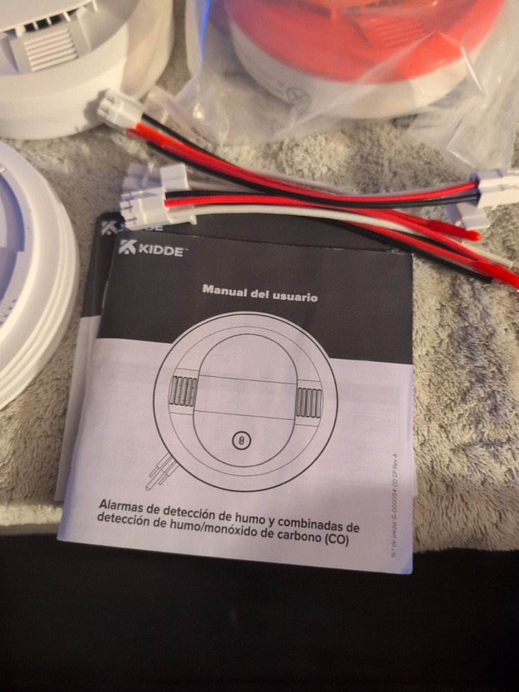 KIDDE 20SAR Smoke Alarm Hardwired Interconnected w Backup & LED 4Pack