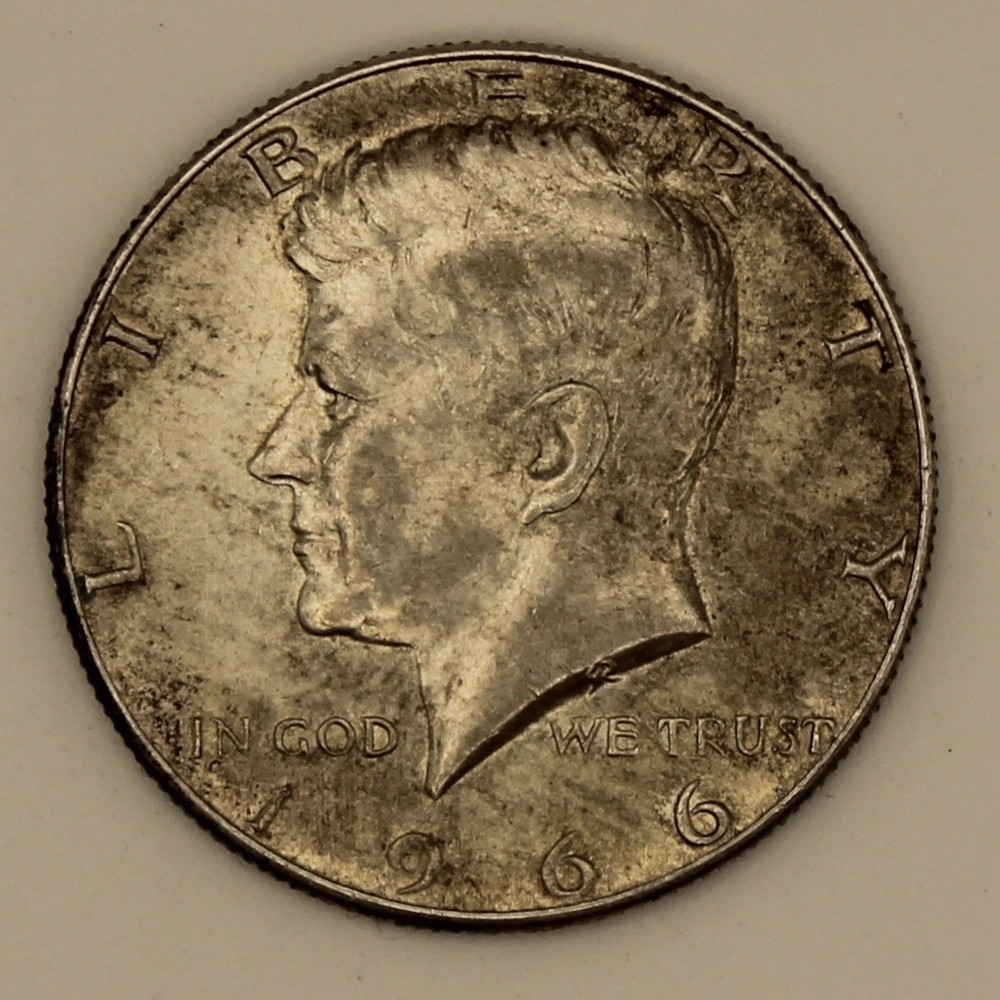 1966 Kennedy Half Dollar