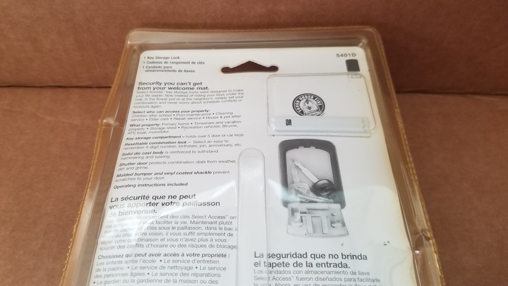 Master Lock 5401D Wall Mounted Access Key Storage , NOS