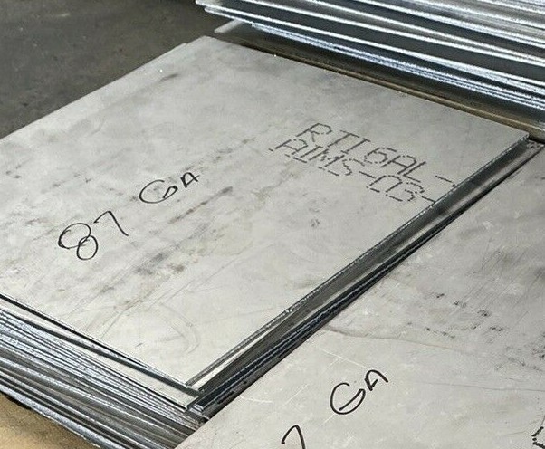 Titanium Plate 6AL4V 12" x 12" x .087"