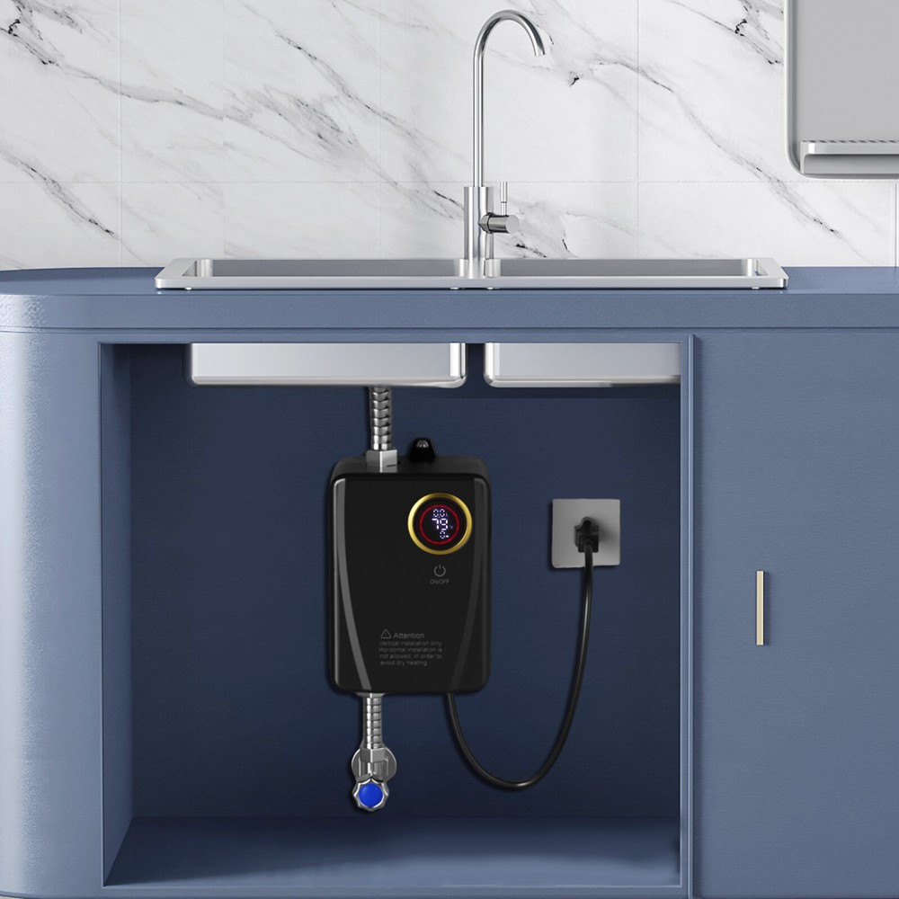 Electric Water Heater AC110V 3000W, PX4 waterproof, Led Display Temperature