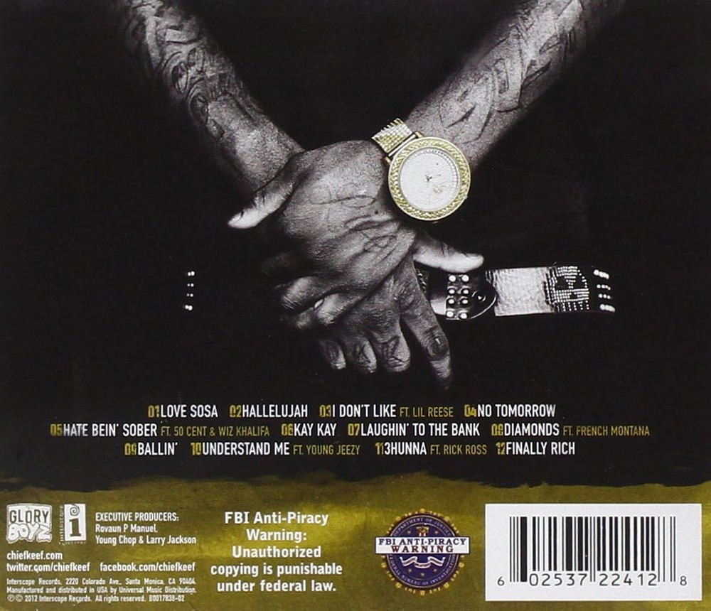 Chief Keef Finally Rich explicit_lyrics (CD)