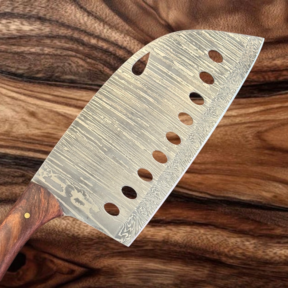 11"Fire Storm Damascus Blade cleaver For Chef Use Tx 1307 ?
