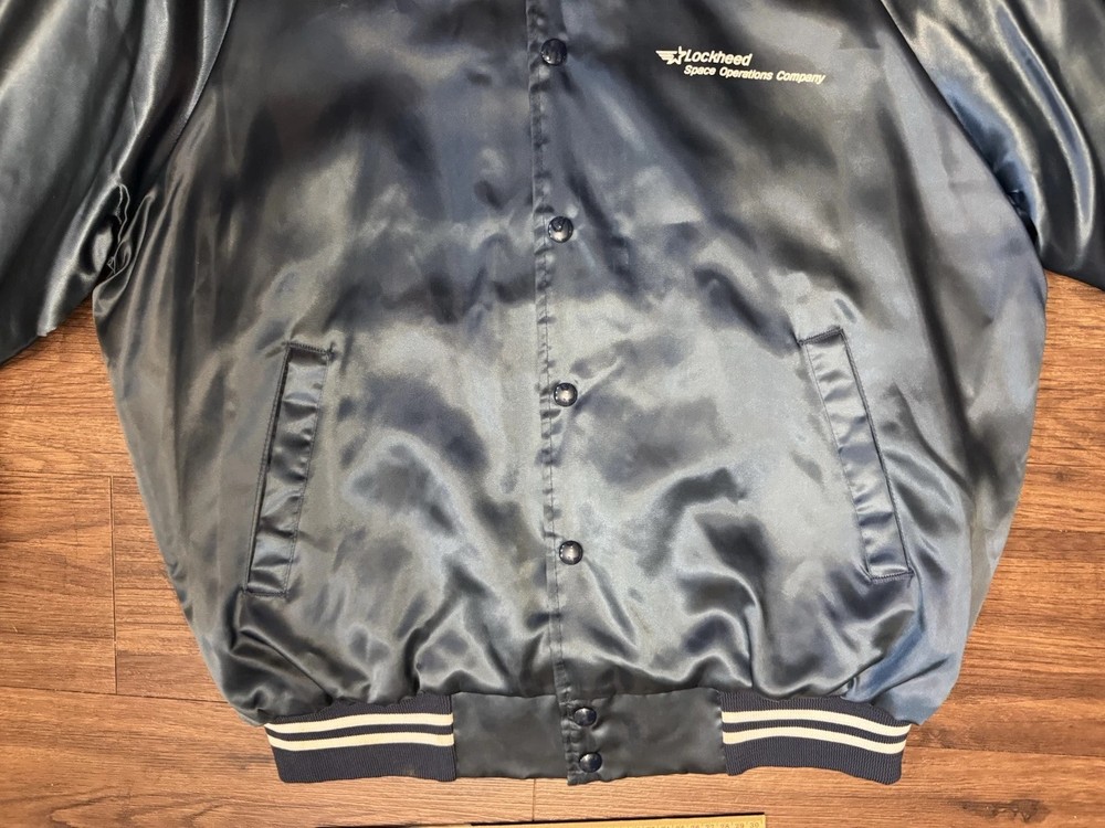 Vintage Lockheed - Space Shuttle Satin Jacket