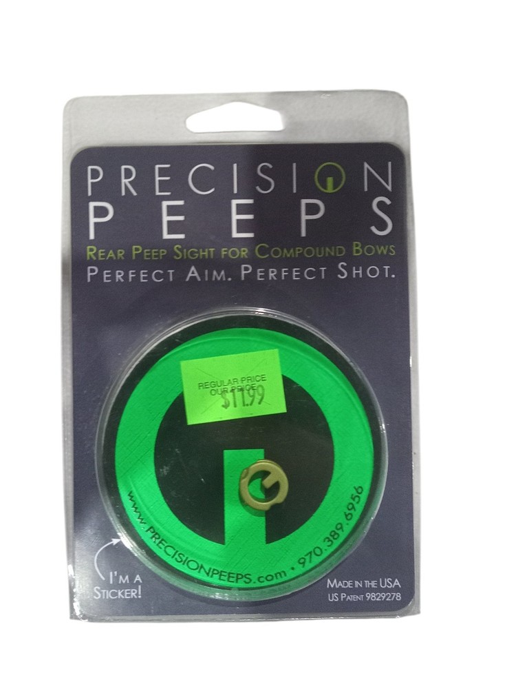 Precision Peeps Peep Sight, 5/16"