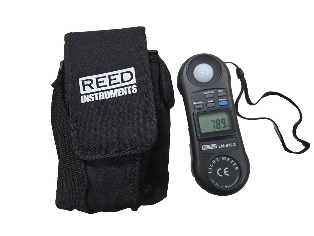 REED Instrumenrs LM-81LX: Compact Light Meter WORKS