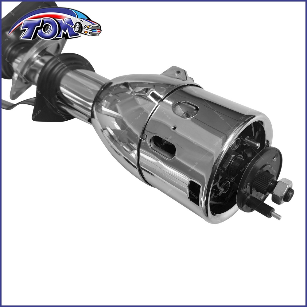 35" Tilt Steering Column Automatic W/O Key & Wheel Adapter Chrome