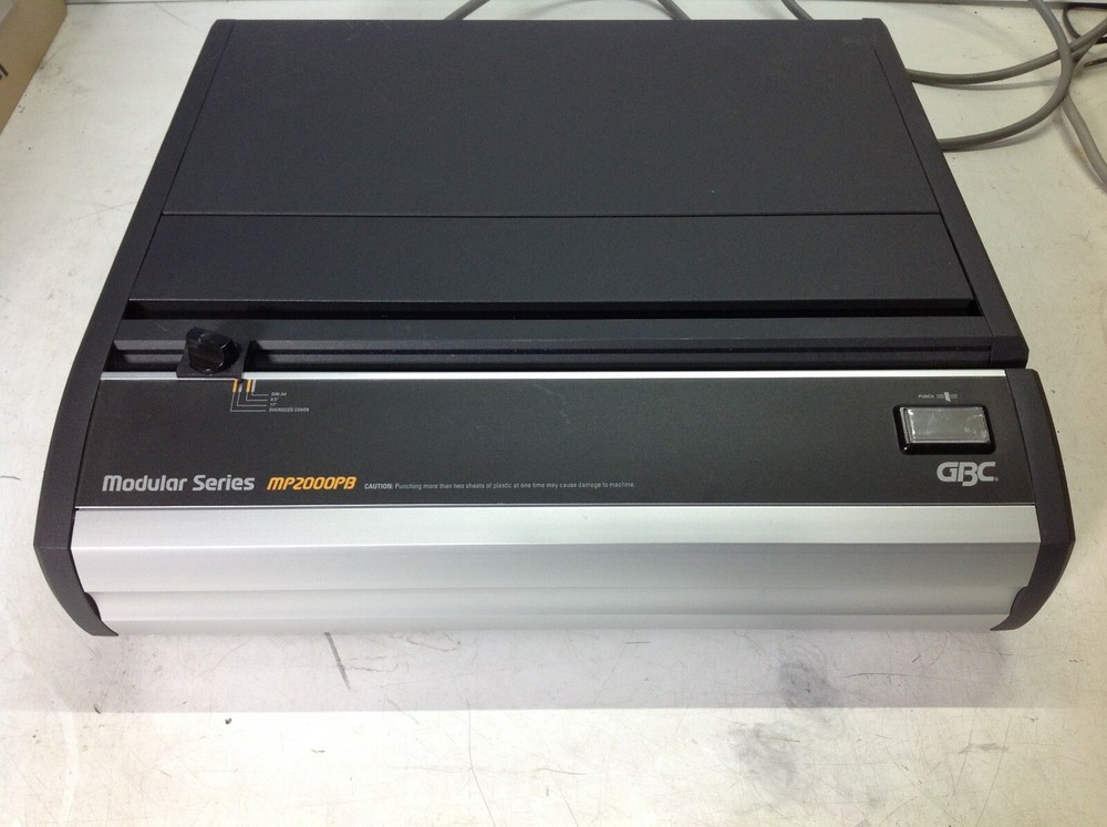 GBC Modular Series MP2000PB Modular Comb Binding Punch