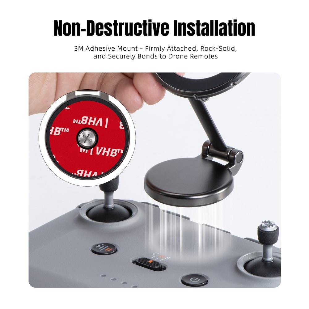 For DJI RC-N3/2/1 Controller Magnetic Phone Adapter Foldable Portable Mount