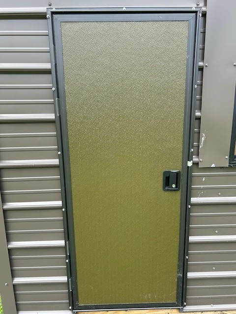 deer blind door