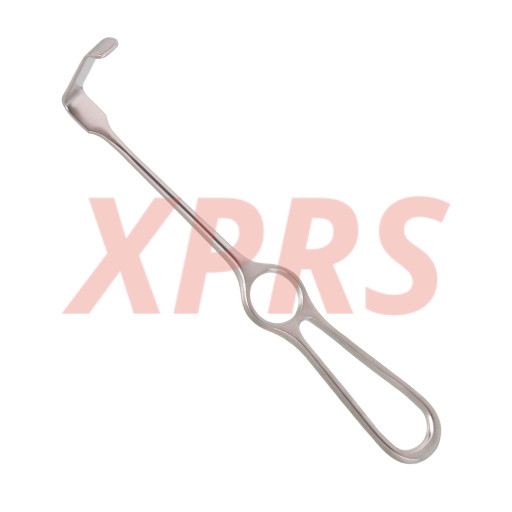 Kocher-Langenbeck Retractor, 8.5", Solid Blade 35x8 mm, Premium German Stainless