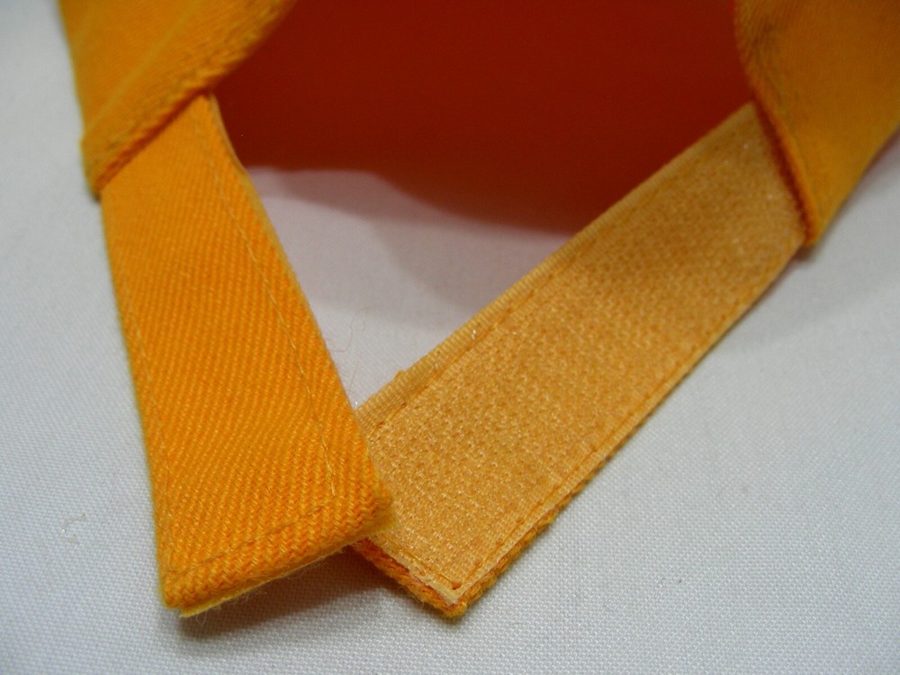 ORANGE - Acrylic/Wool Blend - One Size Adjustable Baseball Cap Hat!