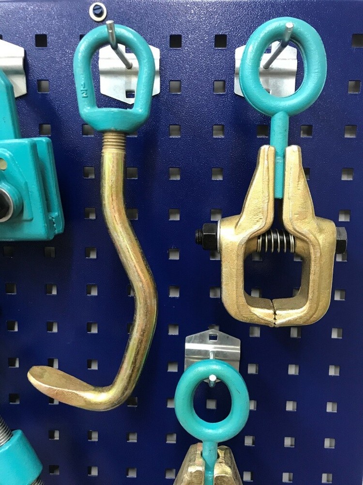 SET#63 - 11 PIECE AUTO BODY FRAME MACHINE HEAVY DUTY PULLING TOOLS AND CLAMPS